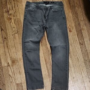 Kenneth Cole Men's Charcoal Slim Jeans